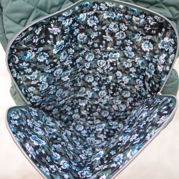 Vera Bradley Campus XL Backpack — Olive Leaf - Picture 7 of 13